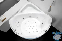 Акриовая ванна Gemy G9247 K 165х165 с гидромассажем