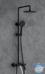 Душевая система Timo Anni SX-2710/03 230 1 режим (черный матовый)