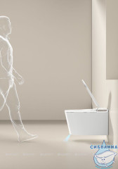 Унитаз подвесной импульсный Allen Brau Smart 4.I1001.20 с сиденьем Soft Close (микролифт) 