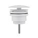 Донный клапан для раковины ABBER AF0012W (белый)