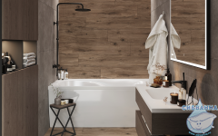 Ванна из литьевого мрамора Esse Bioko 144x70