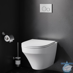 Унитаз подвесной AM.PM Inspire C501700WH (без сиденья) (белый глянцевый)