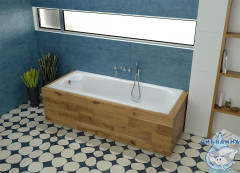 Чугунная ванна Универсал Грация 170х70 с ножками