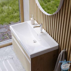 Тумба Aqwella Urban 100 дуб давос с раковиной Фостер 100