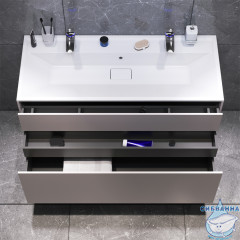 Тумба под раковину AM PM Inspire 120 серый