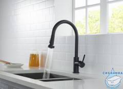 Смеситель для кухни Timo Saona 2316/03FL (черный матовый)