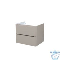 Тумба подвесная, 60 см, капучино, Edifice, IDDIS, EDI60C0i95  подходит умыв. 0106000i28