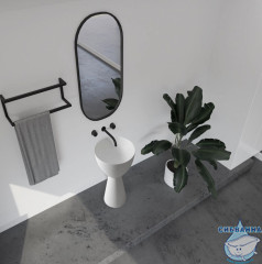 Раковина напольная 45 см ABBER Stein AS2507