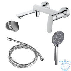 Смеситель для ванны Azario Alanti  AZ-K3032 (хром)