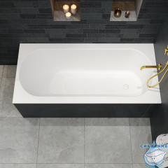 Ванна WHITECROSS Gin 170x80 (белый мат) иск. камень