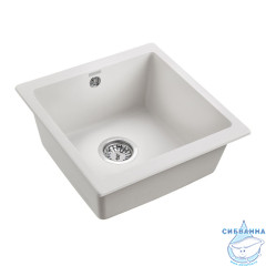 Кухонная мойка Paulmark Gera 45 PM104546-WH (белый)