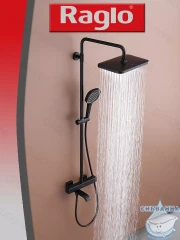 Душевая система Raglo 320 1 режим R22.26.06 (черный)