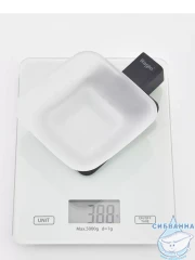 Мыльница Raglo R301.02.06 (черный матовый/белый)