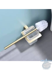 Ершик для унитаза Raglo R301.10.03 (сатин золотой/белый)