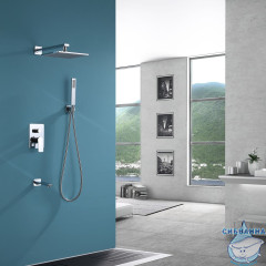 Душевая система Abber Weiss Insel 250 1 режим AF8017 (хром)