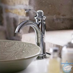 Смеситель для раковины Jacob Delafon Fairfax E72091-CP (с донным клапаном)