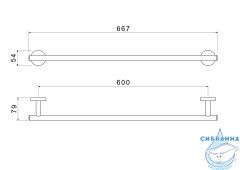 Полотенцедержатель Aquatek Оберон AQ4214CR