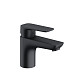 Смеситель для раковины Kludi PURE&STYLE 400283975 (без донного клапана) (черный матовый)