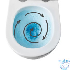 Унитаз подвесной безободковый Calypso CS46UQ-OKS с сиденьем Soft Close (микролифт)