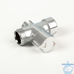 Блок дивертора для смесителя, поворотный, хром, IDDIS, 950OPHC0SM