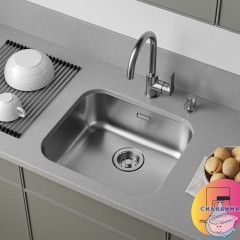 Мойка, нерж. сталь, сатин, 490*440, Mate, IDDIS, MAT49S0i77