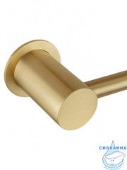 Полотенцесушитель электрический  Wonzon&Woghand Hamburg 52х72 WW-AL315-BG (с возможностью скрытого подключения, подключение универсальное) (брашированное золото)