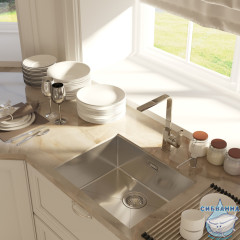 Кухонная мойка Iddis Edifice EDI54S0i77 хром