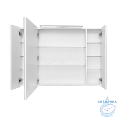 Зеркальный шкаф Roca Oleta 100 белый глянцевый A857648806