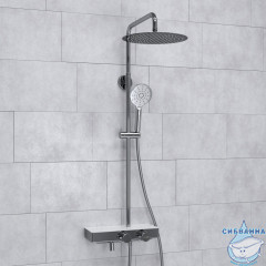 A113.116.127.CH  Душевой комплект с термостатическим смесителем A113.116.127.CH T
