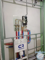 Инсталляция для унитаза Charus City с кнопкой смыва Minimalista хром глянец CR.200.21.01