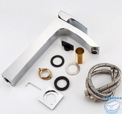 Смеситель для раковины Gappo G1007-11 (без донного клапана) (хром)