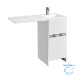 Раковина на стиральную машину Акватон Лондри 105 1A72223KLH010 правая