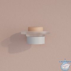 Мыльница, нержавеющая сталь, Petite, белый матовый, IDDIS, PETWTSGi42