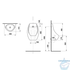 Писсуар Roca Access ZRU9310181