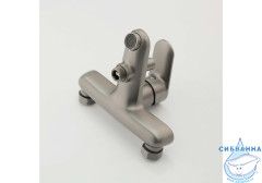 Смеситель для ванны Aquatek Ника AQ1840BGM (оружейная сталь)