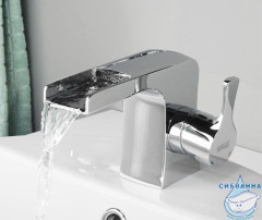 Смеситель для раковины Wasserkraft Berkel 4869 (без донного клапана)(хром)