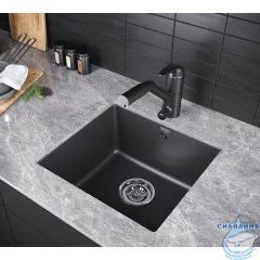 Кухонная мойка Paulmark Gera 45 PM104546-BL (черный)