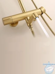 Душевая система Calypso CS2420-3 250 1 режим (золото матовое)