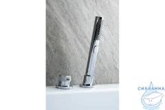 Смеситель для ванны на борт Allen Brau Priority 265366 (хром)