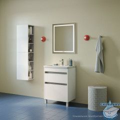 Тумба напольная, 60 см, белый, Zodiac X, IDDIS, ZDX60WFi95 подходит умыв. 4076000i28