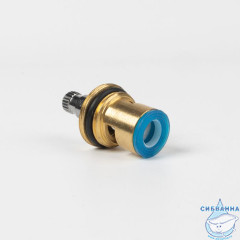 Кран-букса для смесителя, керамика, 180°, 22 зубцов, G1/2", М24, h=43 мм, IDDIS, 998CR431SM