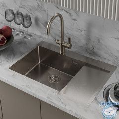 Кухонная мойка Iddis Haze 78 HAZ78SLi77 сатин