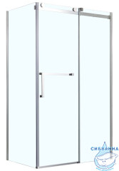 Душевое ограждение Azario Vancouver 120x80 AZ-NKF1131 R 800 профиль серебро, стекло прозрачное (без поддона)