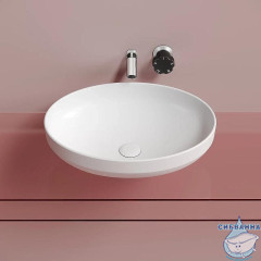  Раковина на столешницу 50 см Ceramicanova Element CN6056MW (белый матовый)