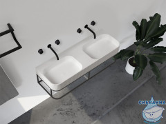 Раковина 120 см ABBER Stein AS2646