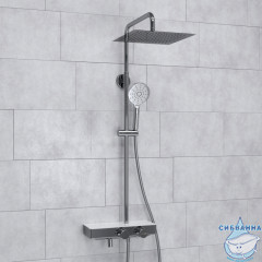 Душевая система Wasserkraft 300 1 режим A113.118.127.CH Thermo (хром)