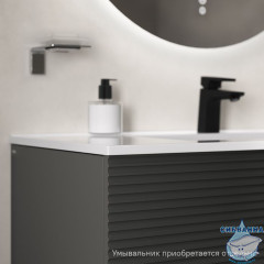 Тумба подвесная, 100 см, темно-серый, Bild, IDDIS, BIL10G0i95 подходит умыв. 0131000i28