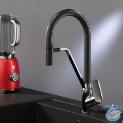 Смеситель для кухни AM.PM Like F8007802 (хром/черный)