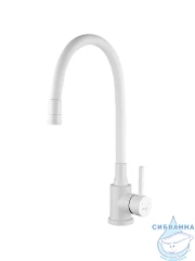 Смеситель кухни Frap F40994-8 (белый матовый)