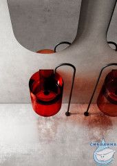 Раковина 42 см ABBER Kristall  AT2704Rubin